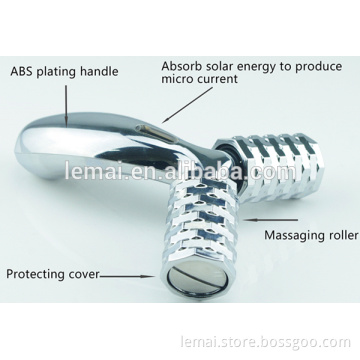 portable body massager solar energy skin tightening machine manual facial massager